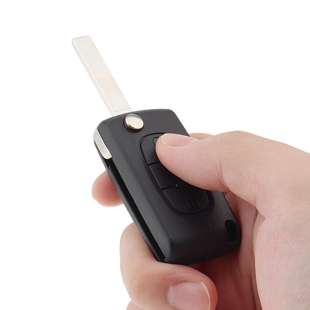 Прочный сменный корпус брелока с 3 кнопками для 207-407 Citroen C1-C4 с инструментами, брелок, отвертка