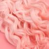 15*100cm Fashion Accessories Mini Tresses 1/6 1/4 1/3  Curly Wigs Toy Toupee Doll Hair Screw Periwig