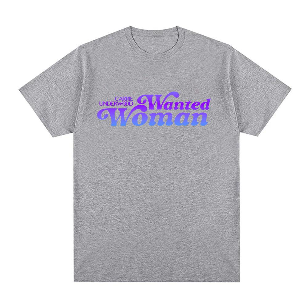 Carrie Underwood TShirt Graphic Printing Cotton Tshirts Comfortable Soft Oneck Camisetas Short Sleeve Casual Women Camisetas