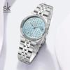 SHENGKE Fashion Design Ladies Watches Top Luxury Women's Quartz Wristwatches Best Gifts Clock for Wife,Family,Friend