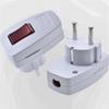 Rewireable Eu Power Plug Wih On-Off Power Swtich 250V 10A Standard Adapter Receptacle Connector