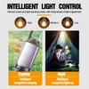 4Pcs Solar Camping Lights 3 Modes Waterproof Tent Lantern Rechargeable LED Lights for Hiking