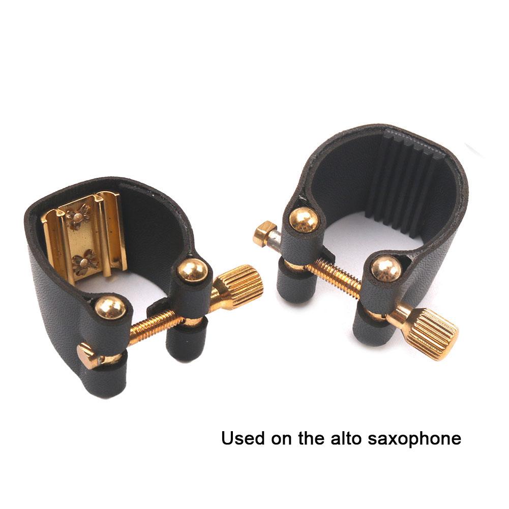 Аксессуары для мундштука для саксофона, лигатуры, черный. Комплект крепежа