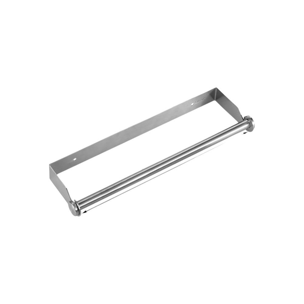 Adhesive or Screw-in Paper Towel Holder Wall Mounted Roll Towel Rack Kitchen Accessories