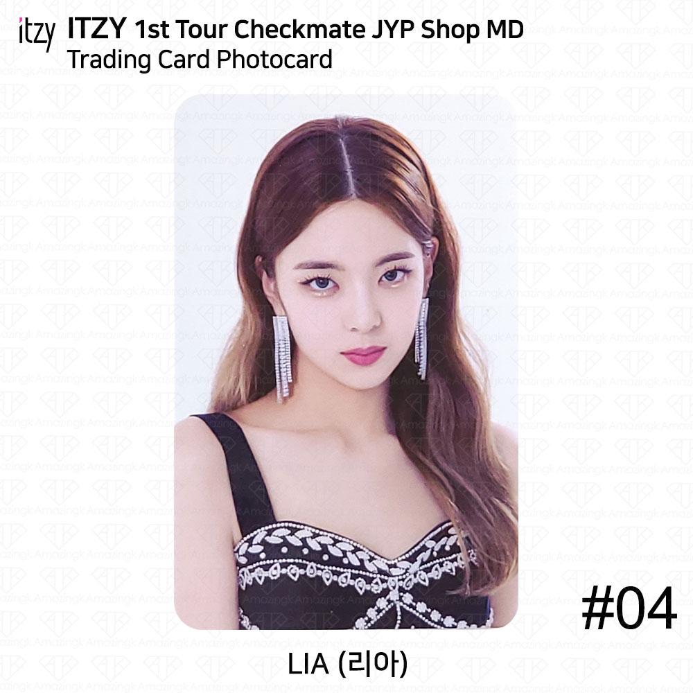 ITZY 1st Tour Checkmate Official MD Trading Card Photocard JYP SHOP KPOP K-POP