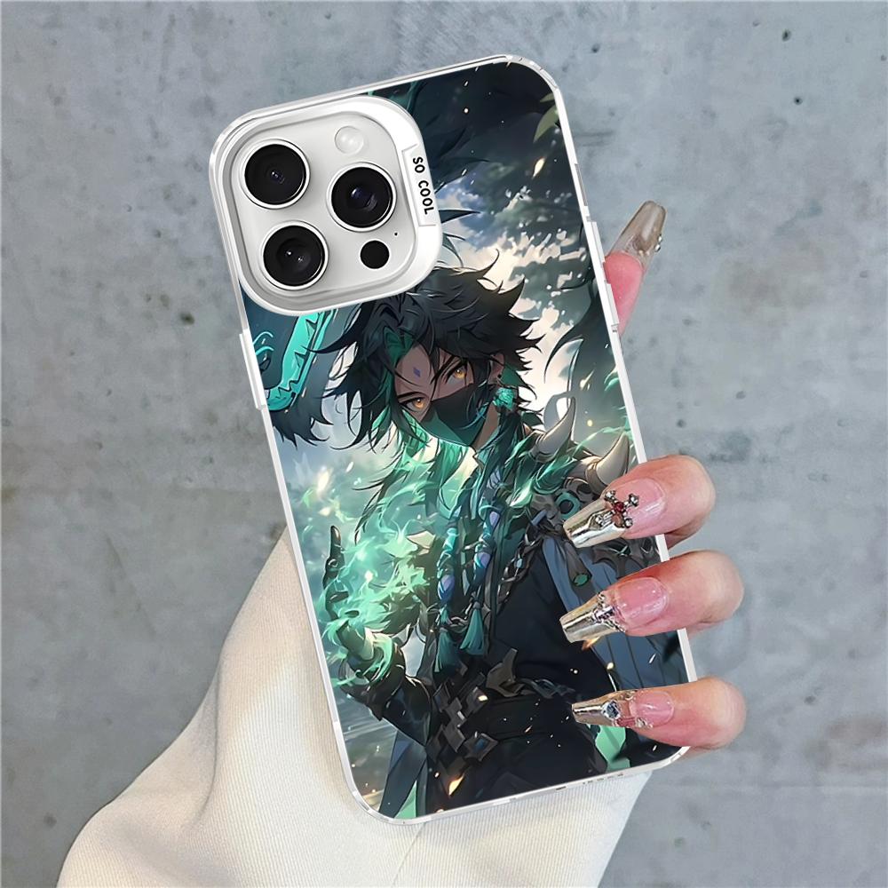 Genshin Impact XIAO Phone Case For IPhone 18 16 15 14 13 12 11 Pro Max X XR XSMAX 8 7 Plus Matte Shockproof Back Cover