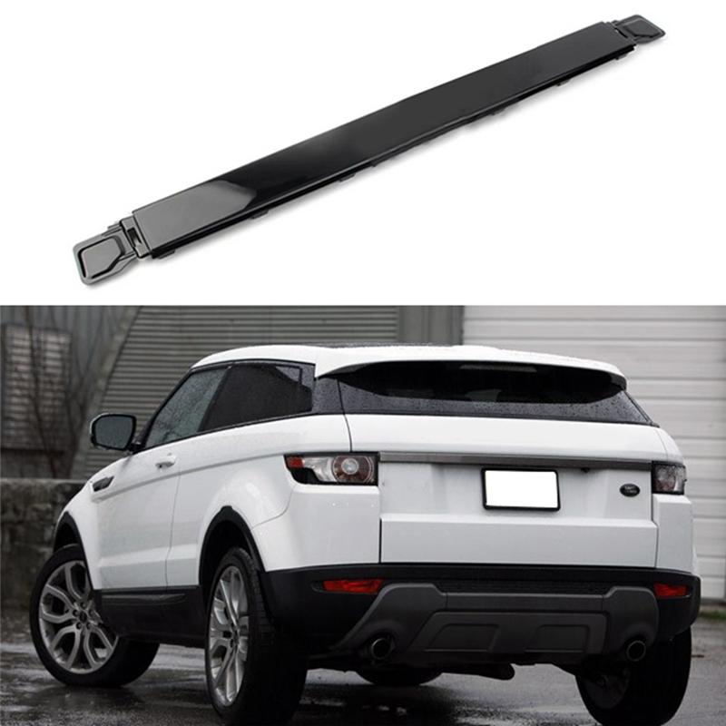 Car Rear Bumper Lower Central Bar Protective Trim Cover for Range Rover Evoque 2012-2018 Black