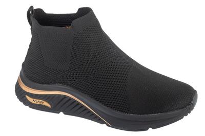 Arch Fit S-Miles - Sock Walk, Женские черные спортивные туфли