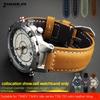 Для TIMEX Tidal Compass Vintage T2N721 T2N720 T2n739 TW2T76500 TW2T76300 Кожа Crazy Horse Кожаный Ремешок для часов Ремешок для часов из коровьей кожи