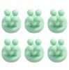 Self Adhesive Silicone Hook Bathroom Razor Holder Storage Hook Wall Shaving Shaver Shelf Toothbrush Holders Organization