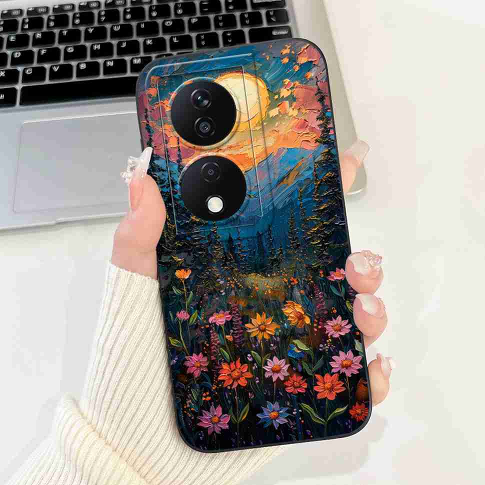 For Honor X7b 4G 5G CLK-LX1 Case Fashion Cute Butterfly Rabbit Soft Silicone Cover For Honor X7b CLK-LX2 CLK-LX3 Phone Cases