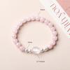 Amethyst & White Crystal Beaded Bracelet for Girls - Sweet Summer Fairy Jewelry