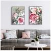 Настенные постеры и цветы, настенные росписи для украшения гостиной, искусство, скандинавский декор дома, абстрактная живопись на холсте