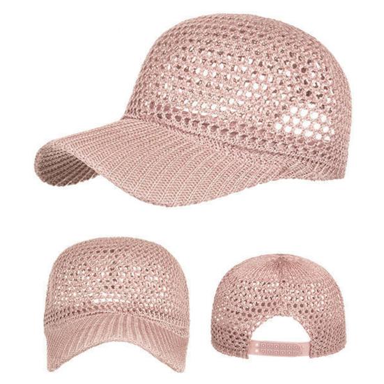 Летняя сетчатая бейсболка для мужчин и женщин с изогнутым козырьком