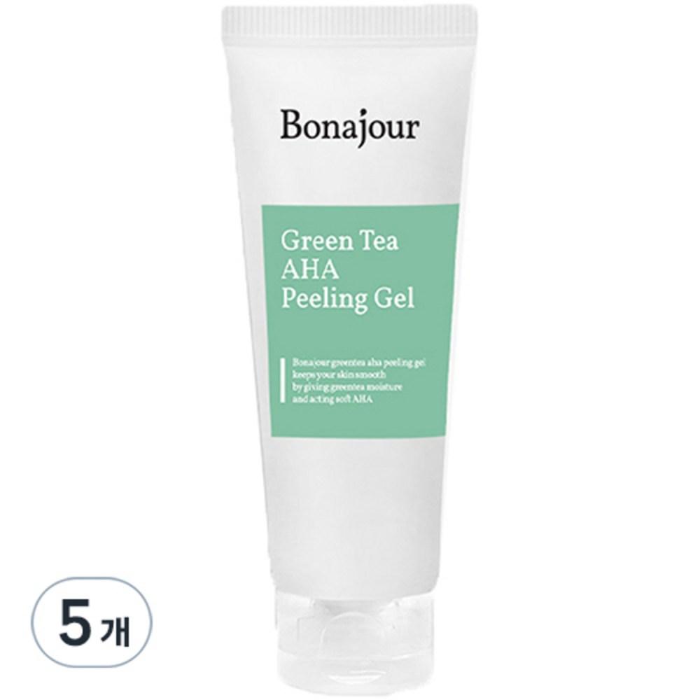 BONAJOUR Пилинг-гель Green Tea AHA, 150 мл, 5 шт.