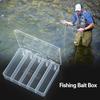5 Compartment Fishing Bait Lure Hooks Fishing Tool Storage Case