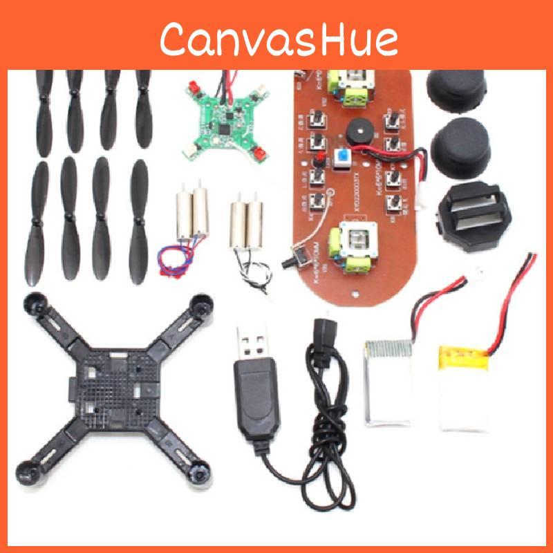 Мини-набор для сборки дрона с металлическими деталями для студенческого летного класса и использования в качестве хобби