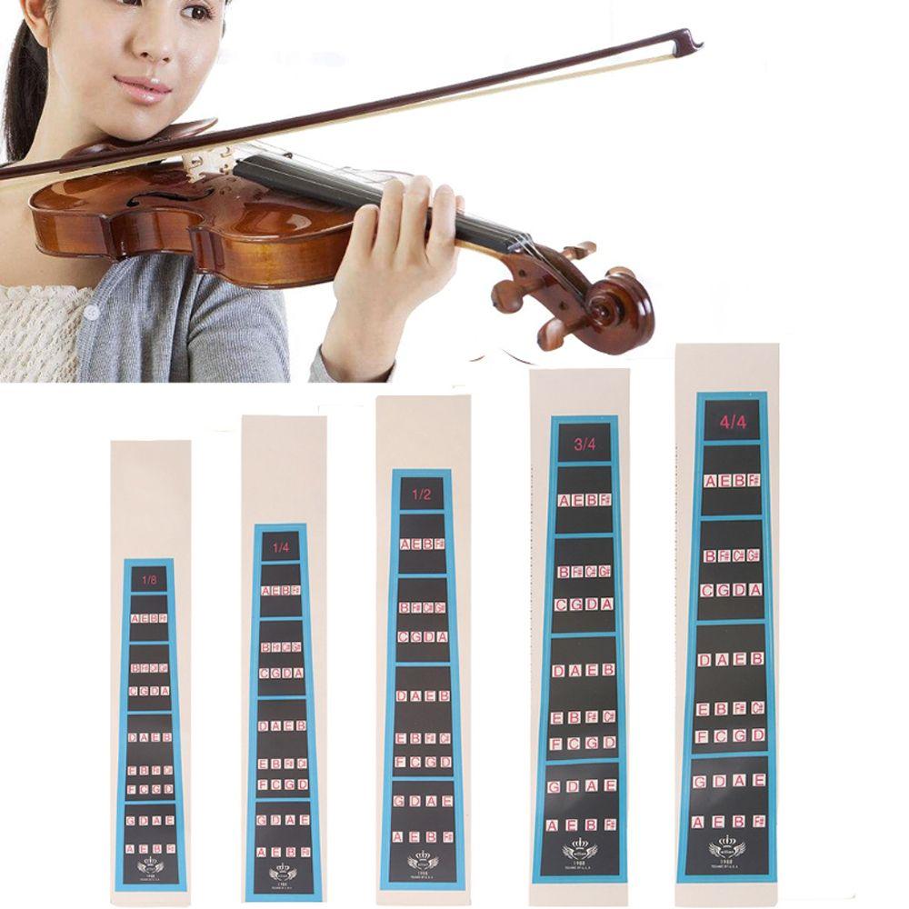 Beginners Music Tools Marker Practice Fiddle Finger Label Violin Sticker Scale stickers notes Cello