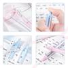 4Pcs/set Stationery Gel Pens Set 0.38mm/0.5mm Neutral Pen Set New Black Ink Press Gel Pen