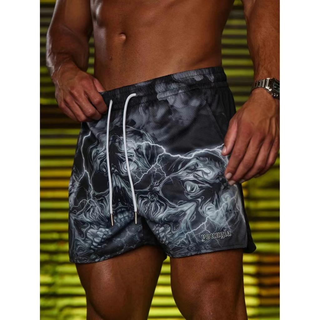 Мужские шорты для бега, быстросохнущие, для тренировок на открытом воздухе, фитнеса, спортивная одежда, летние, для американского баскетбола, спортивные штаны