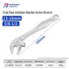 Multifunctional Crab Pliers: Quick Self-Adjusting Ratchet Wrench & Large Opening Adjustable Tool