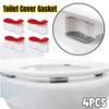4-12Pcs Toilet Seat Gasket Lift Lifter Lid for Bathroom Stop Buffer Bidet Attachment Riser Cushioning Pads Household