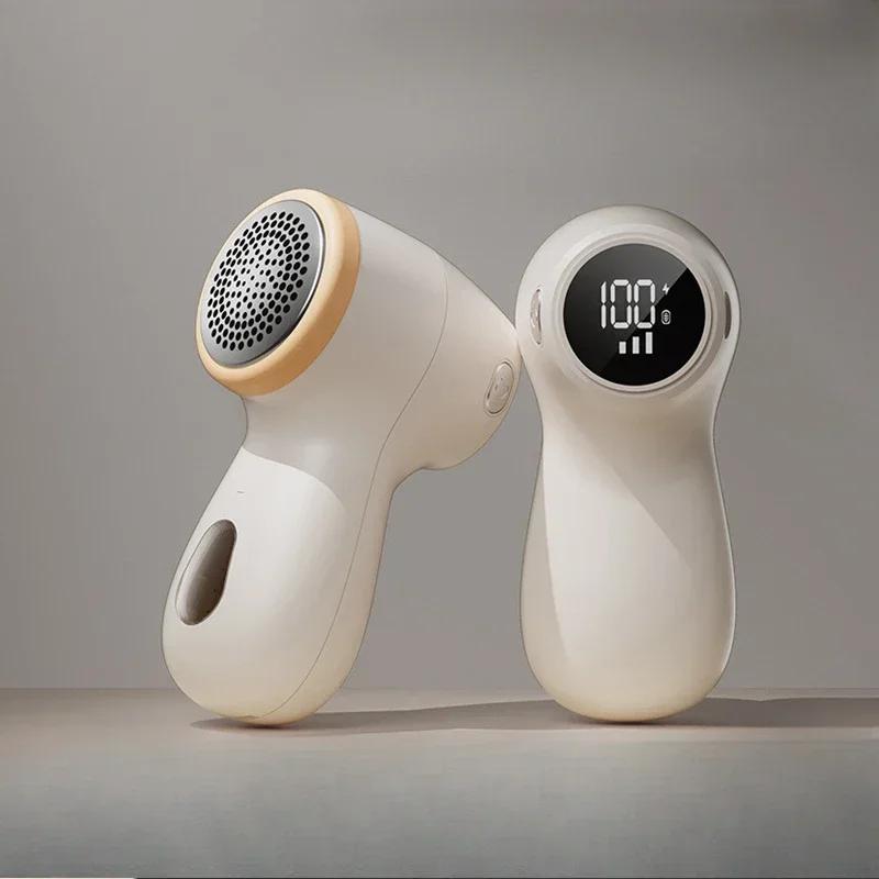 Портативный пылесос для удаления катышков с одежды, перезаряжаемая бритва для ткани, 3-скоростная электрическая бритва для удаления катышков со свитера, перезаряжаемая через USB