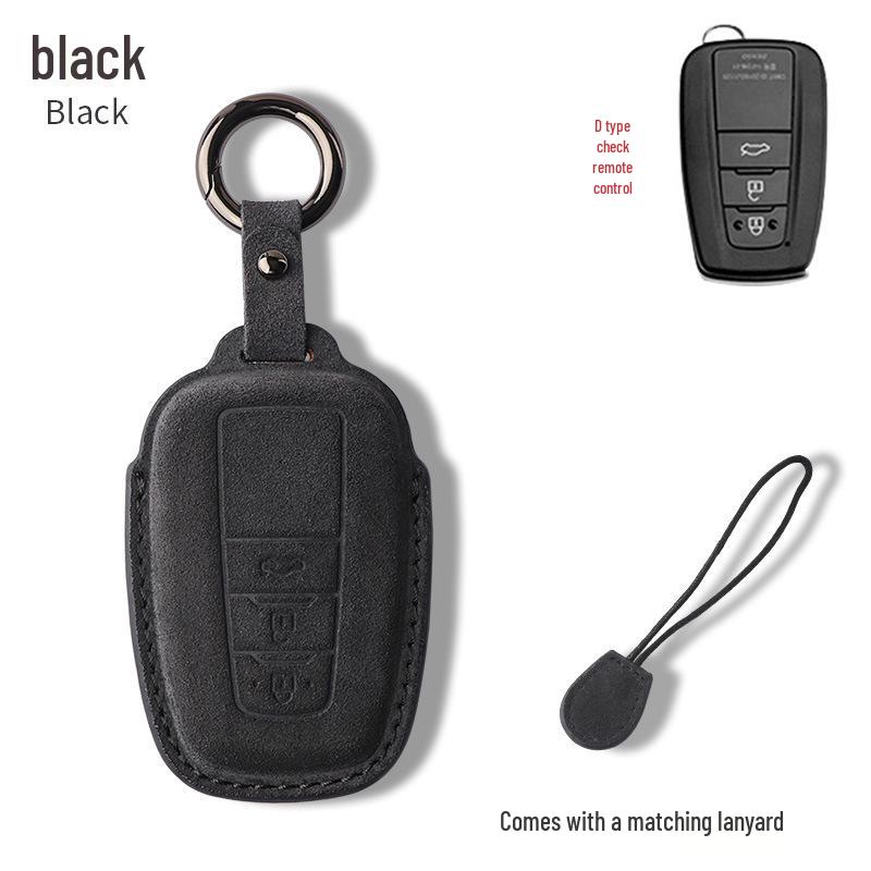 Замшевый и кожаный чехол для ключей Toyota Corolla для Avalon, Camry, Levin, RAV4, Highlander