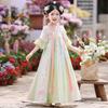 Новое платье-принцесса в стиле Ханьфу 2026 года: Древнекитайский birthday outfit для девочек, вдохновленный феями