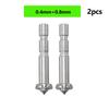 Для Anycubic Kobra 3 Max Сопло Хотэнд Kobra 3 Max Комбо Быстросменное Сопло Закаленная Сталь 0.4 0.6 0.8 Аксессуары Kobra 3 Max