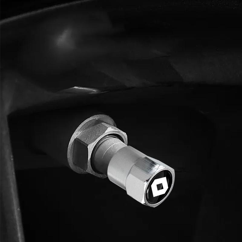 4 шт./компл. Колпачки на ниппель автомобильного колеса Водонепроницаемые автомобильные аксессуары для Renault Dacia Kangoo 2 Koleos 1 Modus Kadjar Captur Megane 1 2 3 4