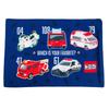 MORIPiLO Tomica Pillowcase (Tomica Emergency Vehicle Soft Peach Skin) Junior Size for Kids, Blue, 35x50cm, Zippered, Washable, Small, Cute, Plush Toy
