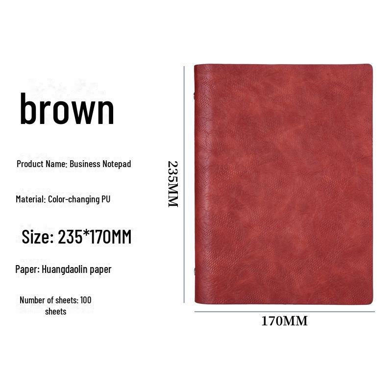 Блокнот А5: Супер толстый деловой блокнот с индивидуальным логотипом для офисных встреч