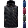 Casual Men'S Vest Men'S Loose Autumn And Winter Warm Down Cotton Vest Coat