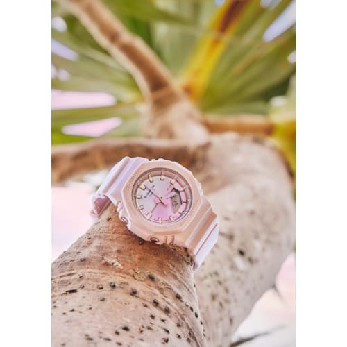 Часы Casio G-Shock Biomass Plastic GMA-P2100SG-4AJF женские розовые x розовое золото
