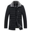 Men's Winter Standing Collar Thickened Warm Jacket Fluffy Jacket