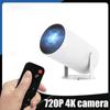 HD True 720P WIFI Портативные проекторы 4K MINI Проектор ТВ Домашний кинотеатр Кинотеатр Совместимость с HDMI Полная поддержка Android IOS 1080P для мобильных телефонов