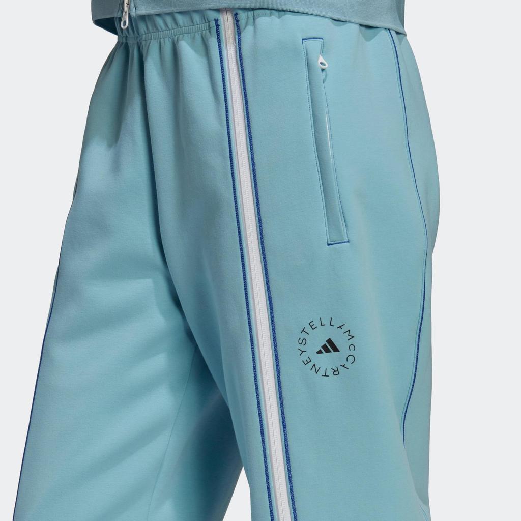adidas Asmc Sw Tp однотонные повседневные длинные брюки с боковой молнией и разрезом, женские плавки, арктический ледяной синий HD9136