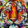 5D DIY Diamond Embroidery Tiger Full Square Round Diamond Painting Animals Cross Stitch Mosaic Wall Art Decoration