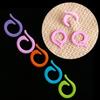 Craft Plastic Sewing Accessory Knitting Tool Counting Ring Mark Circle Locking Stitch Markers