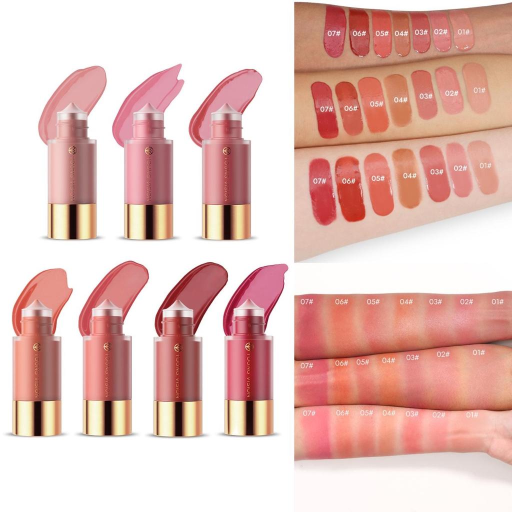 YOUNG VISION 1 шт. Жидкие румяна-пипетка Увлажняющие шелковистые натуральные осветляющие румяна повышающие цвет Жидкие румяна