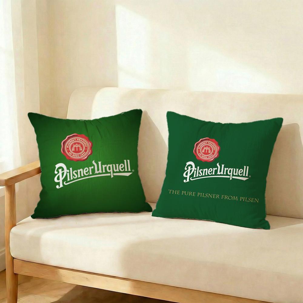 Beverage Pilsner Urquell Cushion Cover Decorative Cushions Covers Cover Sofa 50X50 Pillow 4 Piece 45X45 40X40 Pillowcase