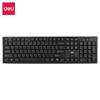 Deli 2168 Black Wired USB Membrane Gaming Keyboard