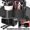 Universal Car Cup Holder Multifunctional Hanging Mount Bottle Truck Organizer Back Bottle Auto Holder Drink Stand Stor I6k9