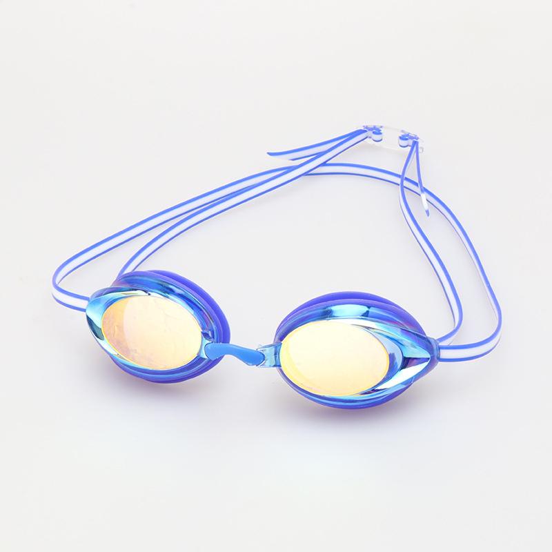 Professional HD Anti-Fog Waterproof Racing Swim Goggles For Adults - Stunning Coating For Clear Vision