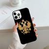 Russia Flag national emblem Phone Case For iPhone 17 Air 14 15 16 13 12 Max Cover For Apple 11 Pro Max Plus Coque