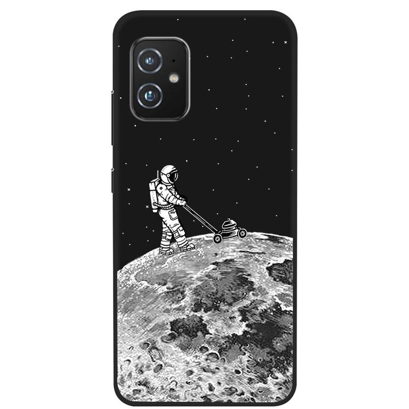 Черный силиконовый чехол для Asus Zenfone 8 ZS590KS Чехол Мягкая задняя крышка Coque для чехла телефона Asus Zenfone 8 ZS590KS Zenfone8 Funda