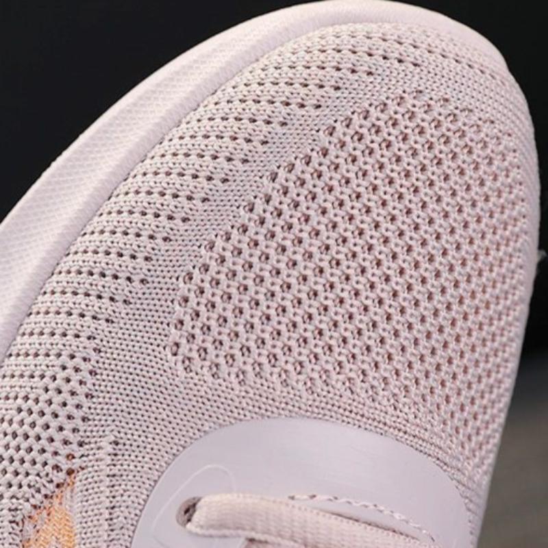 Flying Woven Women's Shoes Spring and Summer New Casual Wearproof Soft Bottom Lightweight Breathable Sneaker