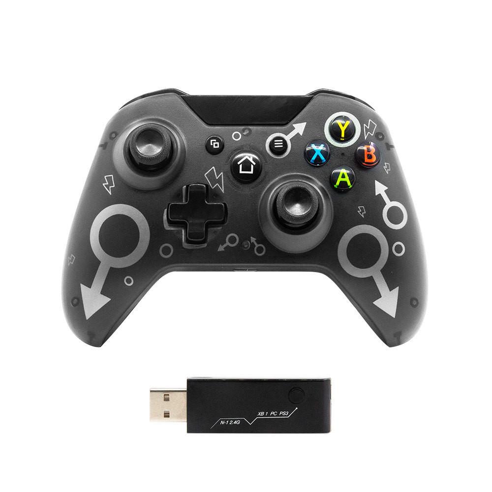 Игровой контроллер Xbox One N-1 с двойной вибрацией, USB, разработанный для ПК, PS3 и Xbox, из экологически чистого материала