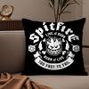 Fighter Aircraft SSpitfire Cushion Cover Plush Fabric Soft DoubleSided Printed Sofa Warm Winter Home Child Gift Pillow Case